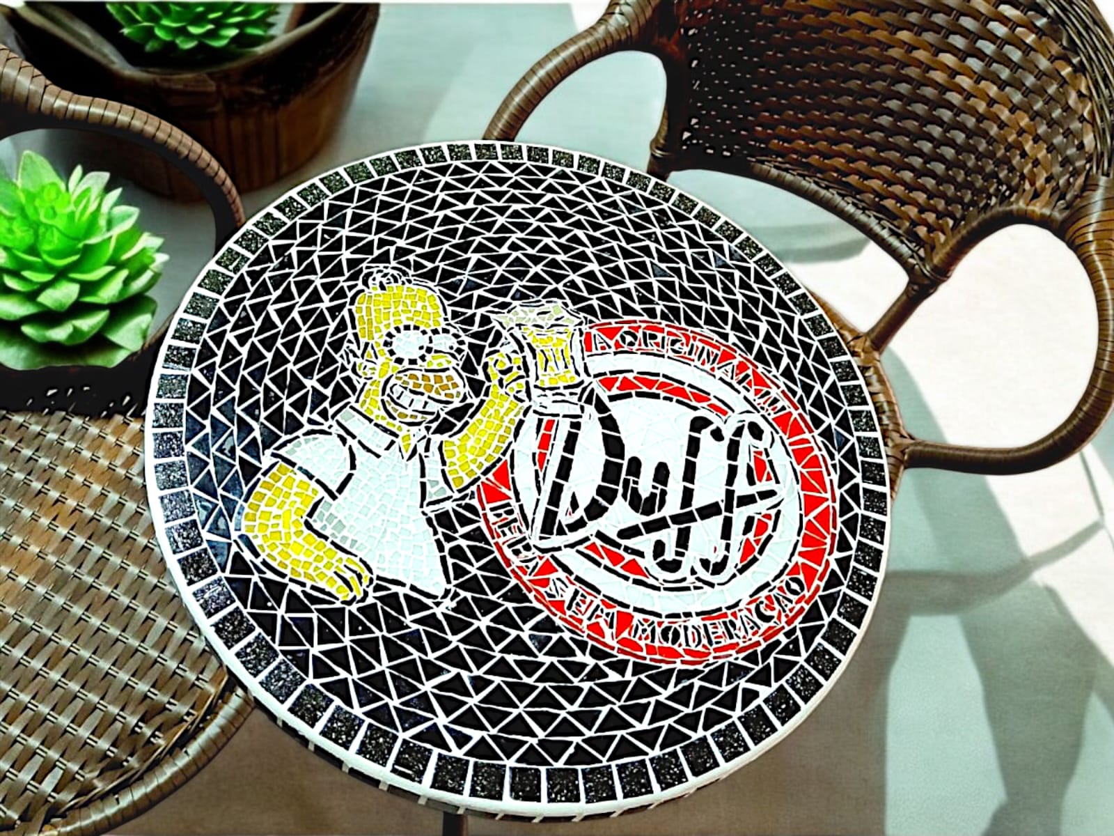 Conjunto Homer Mosaico