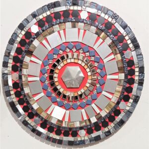 Mandala em Mosaico Espelhado