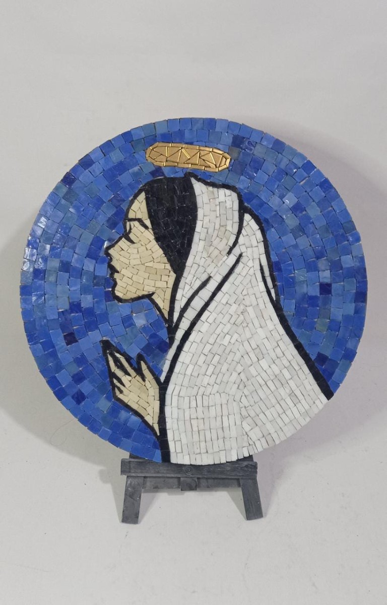 Mosaico Religioso Nossa Senhora