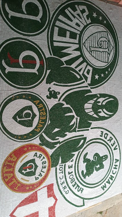 Mosaico Personalizado Logotipo Esportivo