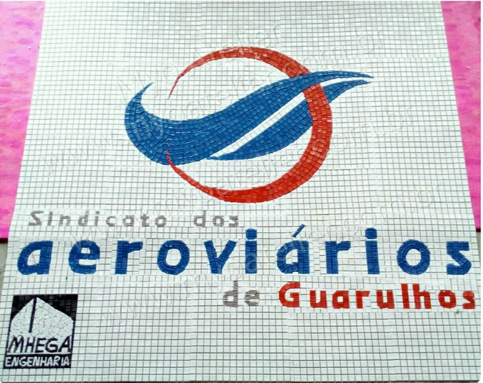 Logotipo Sindicato Mosaico Personalizado