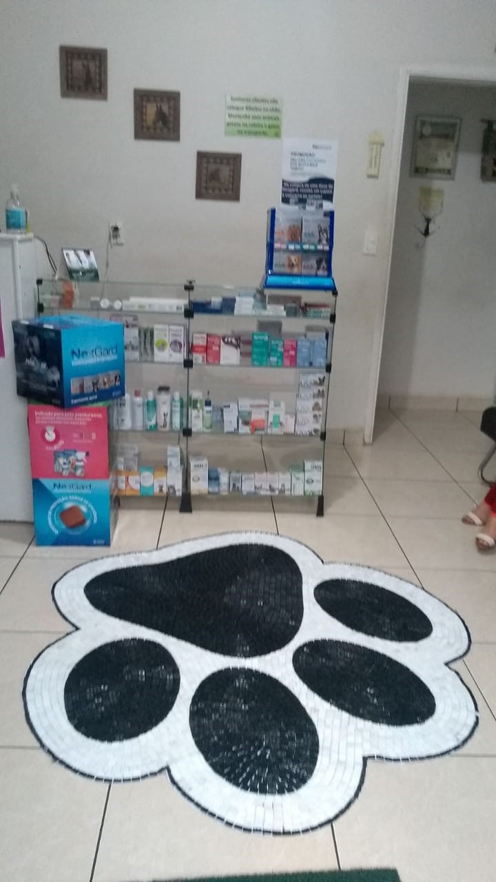 Mosaico Pata de Pet para Piso