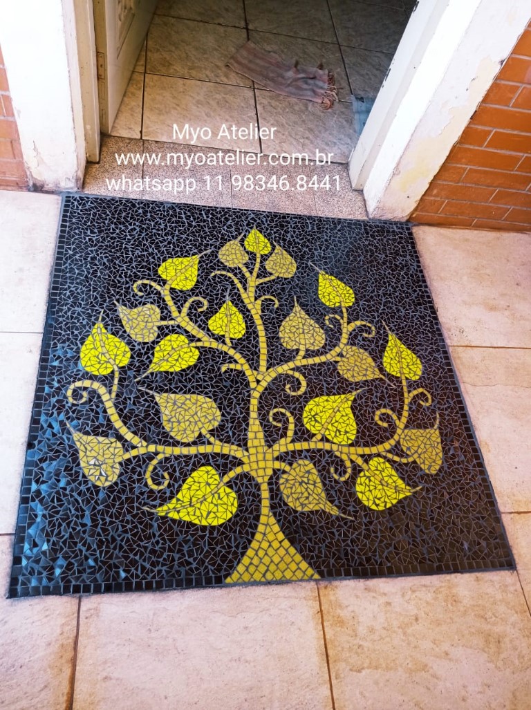 Mosaico Árvore da Vida para Piso