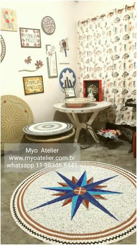 Mosaico Rosa dos Ventos