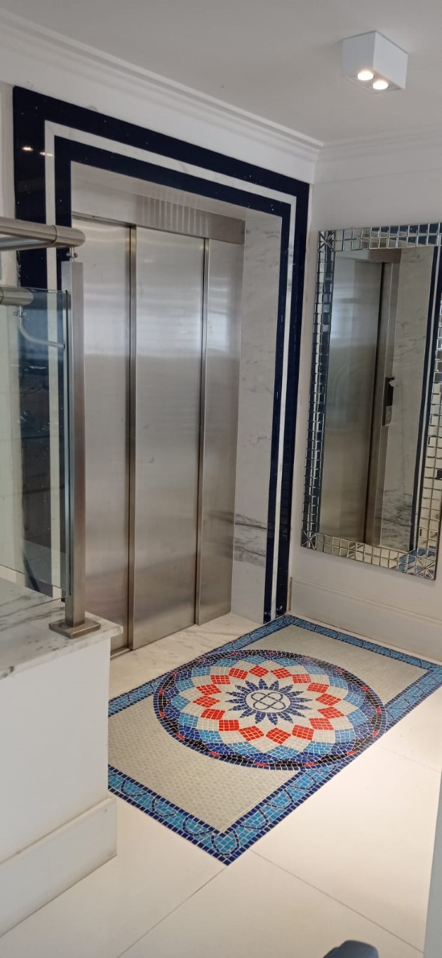 Mosaico Decorativo para Piso