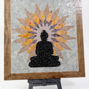 Quadro Buda em Mosaico