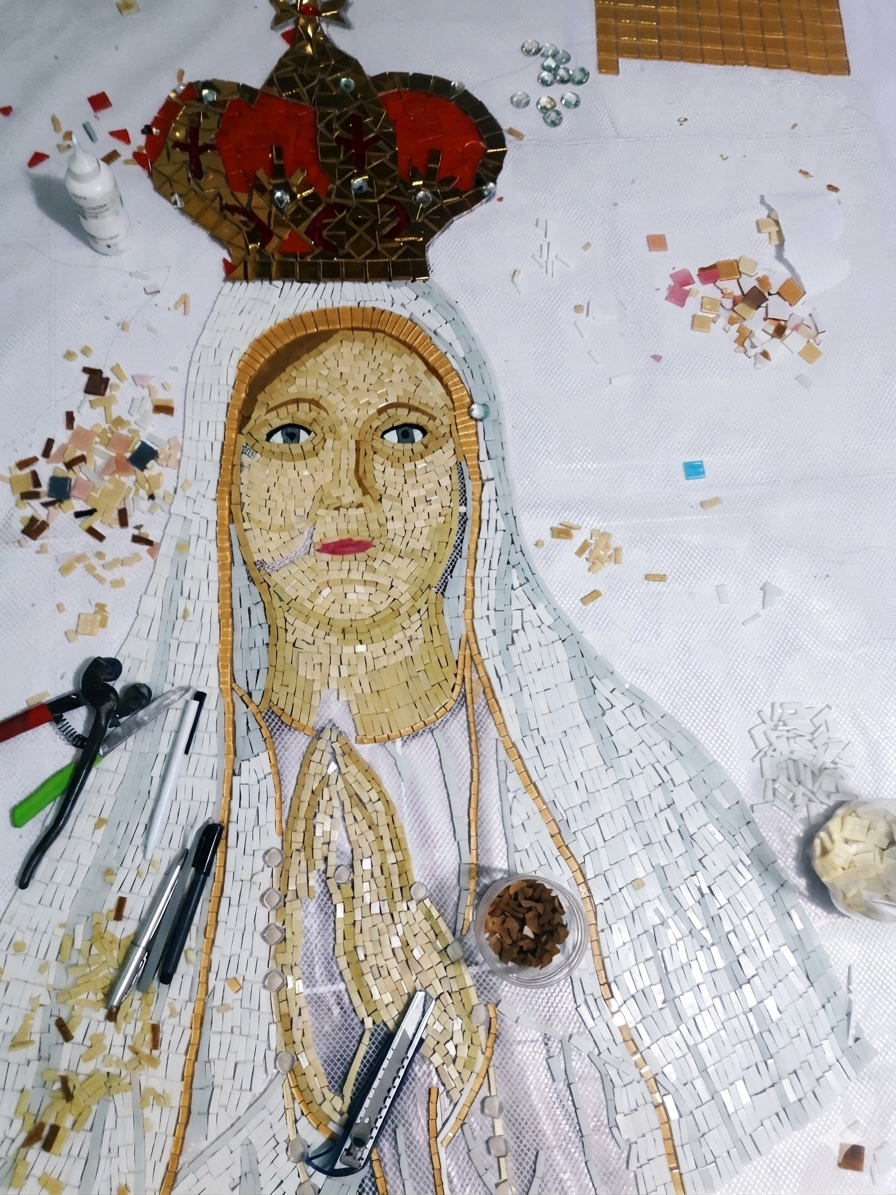 Mosaico Nossa Senhora de Fátima