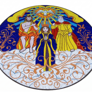 Mosaico Santíssima Trindade Artesanal