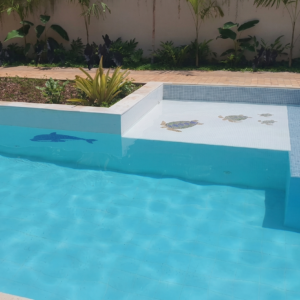 Mosaico para Piscina Animais Aquáticos