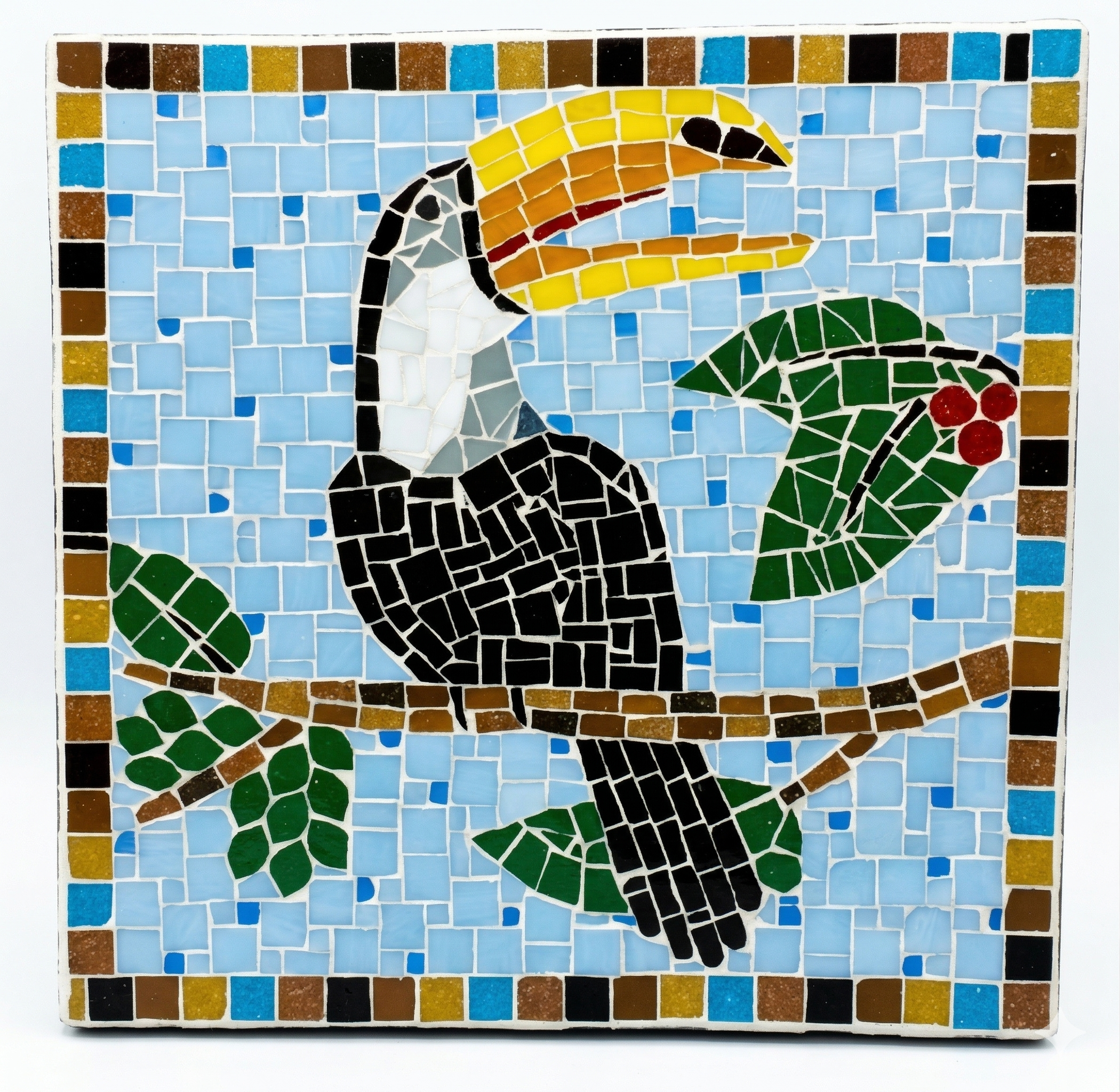 Quadro Mosaico Tucano