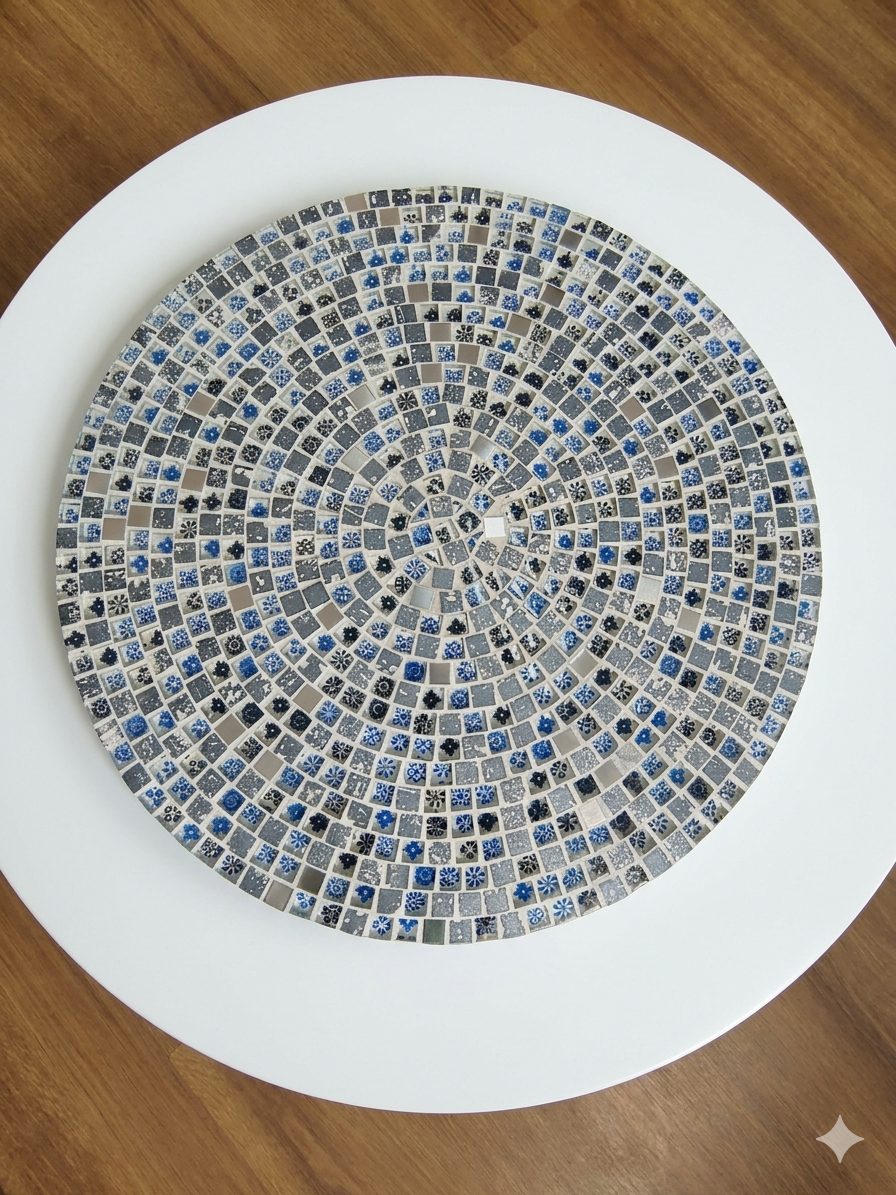 Mosaico Prato Giratório