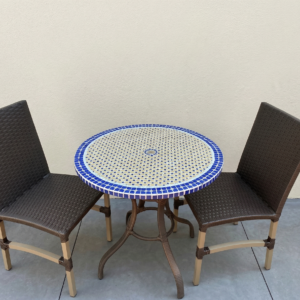 Conjunto de Mesa em Mosaico