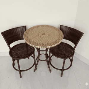 Conjunto de Mesa em Mosaico