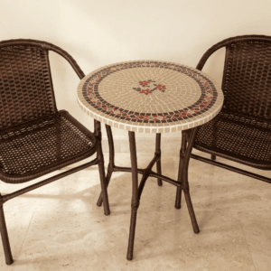 Conjunto de Mesa em Mosaico