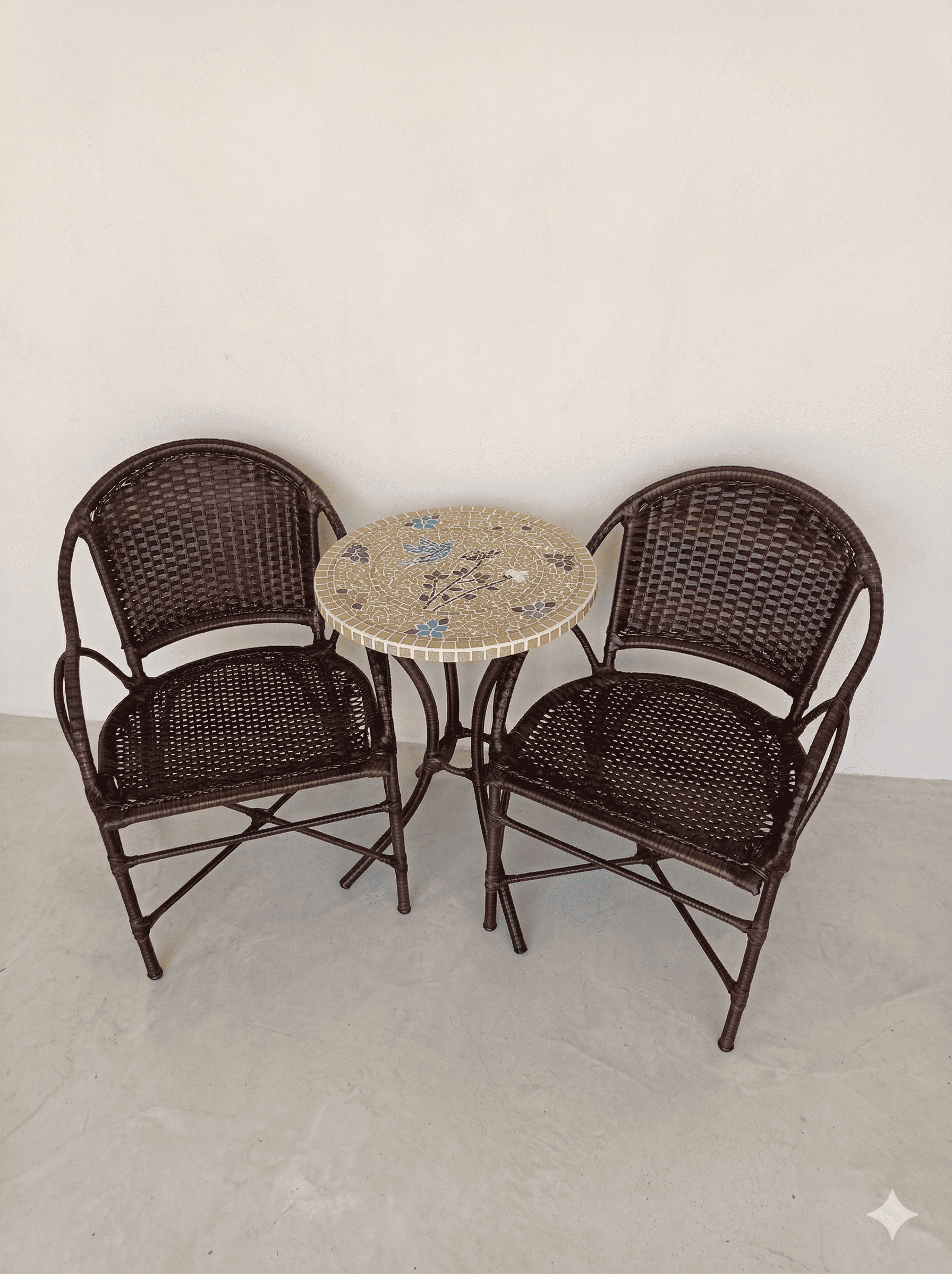 Conjunto de Mesa em Mosaico