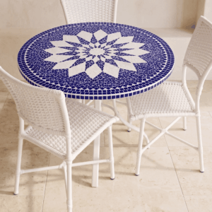 Conjunto de Mesa em Mosaico