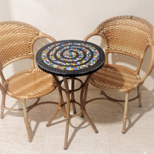 Conjunto de Mesa em Mosaico