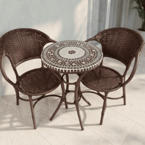 Conjunto de Mesa em Mosaico