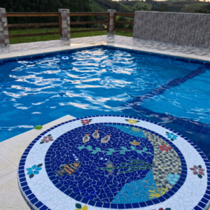 Mosaico para piscina