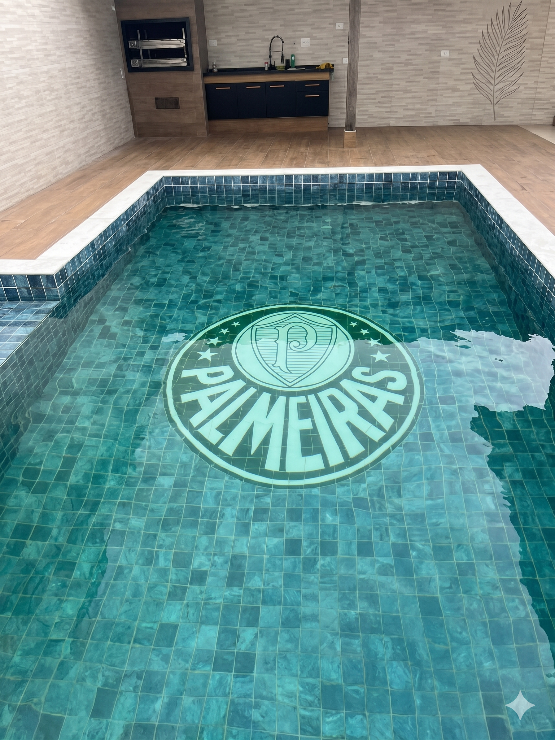Mosaico Símbolo Esportivo Palmeiras