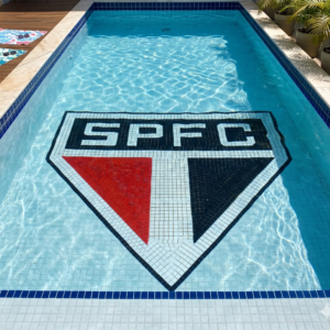 Mosaico Símbolo Esportivo São Paulo